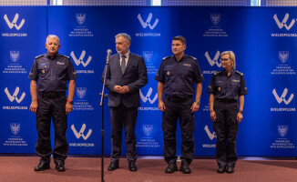 Policjant z Piły i jego pies Hiro w czołówce Wielkopolski