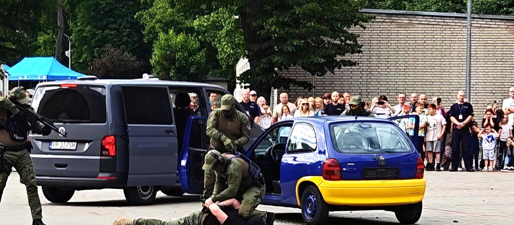 Policja pokazywała swoje umiejętności