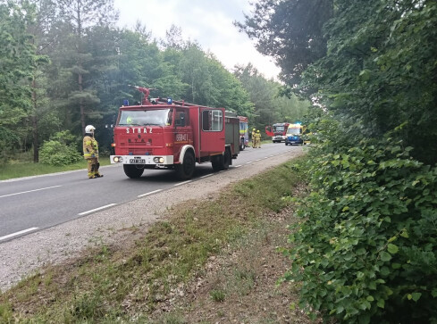 Wypadek motocyklisty - grafika