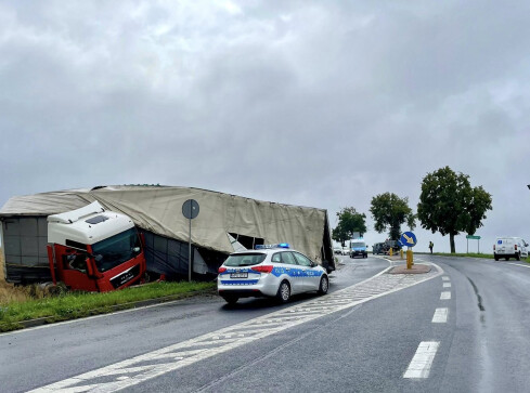 Utrudnienia na DK 11. Ruch wahadłowy - grafika