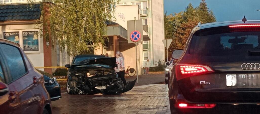 Kolizja przy szkole