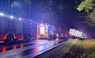 Zderzenie pięciu pojazdów