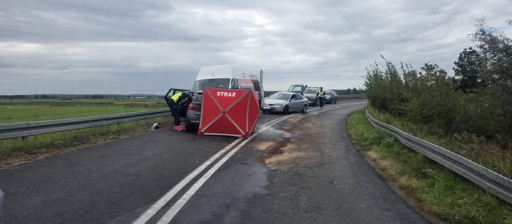 Wypadek pod Piłą. Jedna osoba zginęła, a cztery zostały ranne