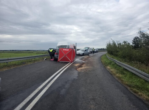 Wypadek pod Piłą. Jedna osoba zginęła, a cztery zostały ranne - grafika