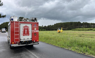 Pracownik wpadł do maszyny sortującej odpady