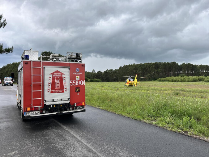 Pracownik wpadł do maszyny sortującej odpady - grafika