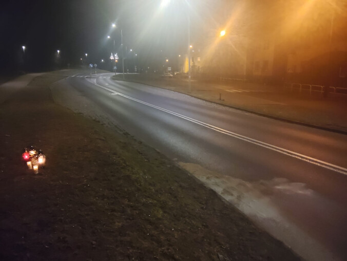 Śmierć na pasach - grafika