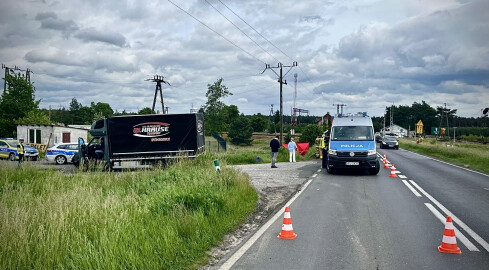 Wypadek niedaleko Starej Łubianki. Zginął motocyklista. - grafika