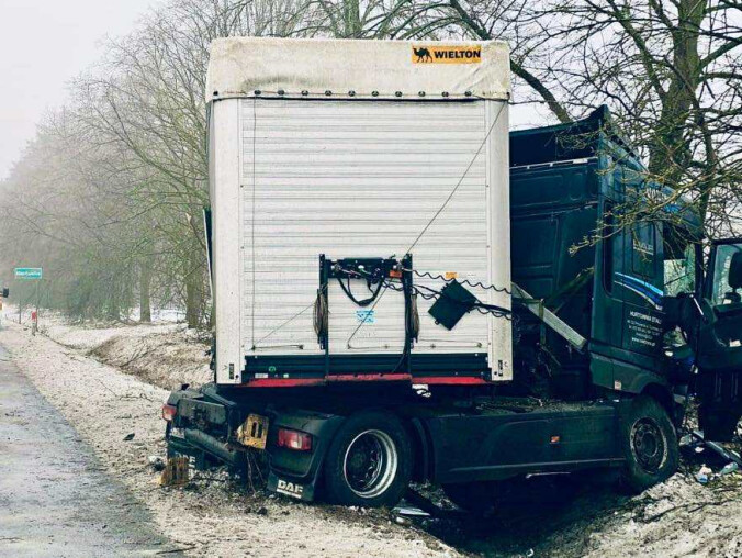 Wypadek na DK11 - grafika