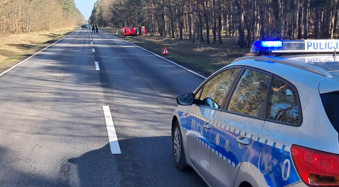 Wypadek na DK10 na odcinku Piła-Stara Łubianka - grafika