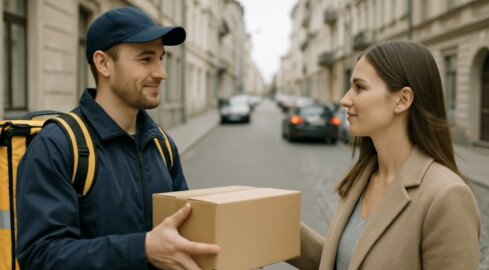 Uwaga na fałszywe paczki - grafika