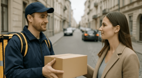 Uwaga na fałszywe paczki - grafika