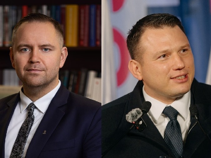 Harmonogram wizyt Mentzena i Nawrockiego w regionie - grafika