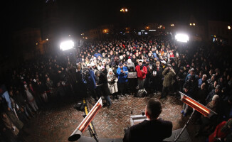 Sławomir Mentzen w Pile i regionie