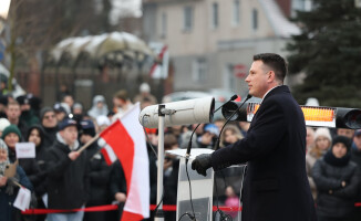 Sławomir Mentzen w Pile i regionie