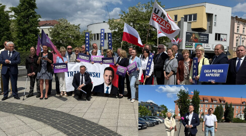 Kandydaci idą łeb w łeb. Walka o głosy niezdecydowanych - grafika
