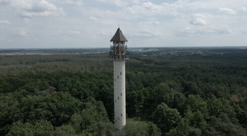 Wieża w Szydłowie z widokiem na 7 miast - grafika
