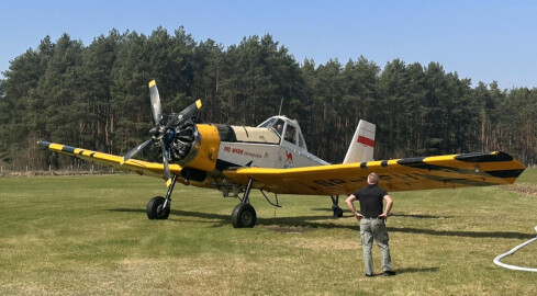 Samoloty wróciły do Krępska - grafika