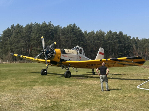 Samoloty wróciły do Krępska - grafika