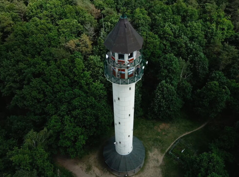 Pod Piłą stanie wieża widokowa - grafika