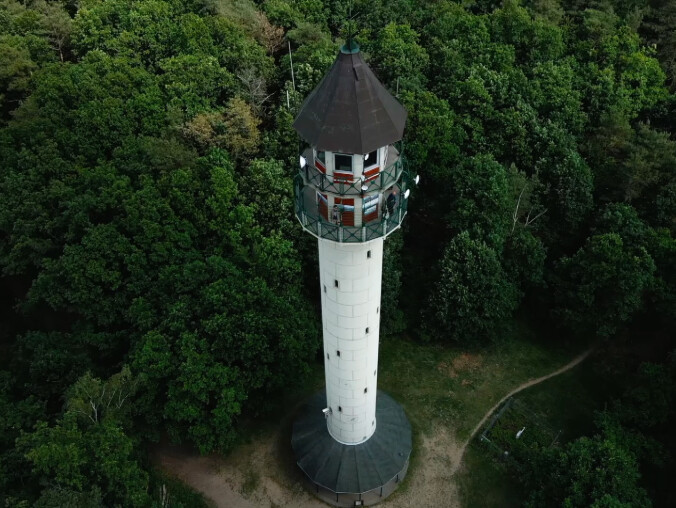Pod Piłą stanie wieża widokowa - grafika