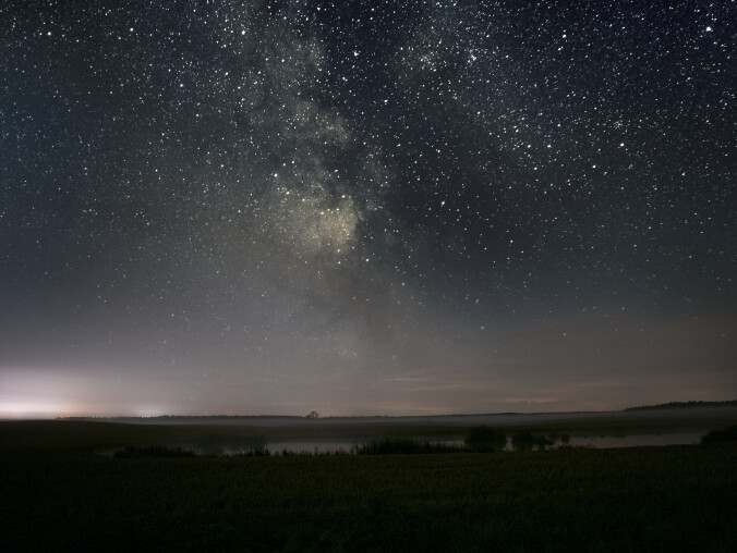 Droga Mleczna. Zobaczysz ją zaledwie 15 km za Piłą - grafika