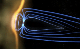 Zorza polarna nad Piłą