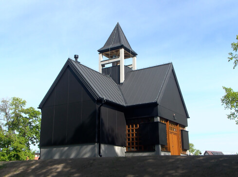 Odnowiona kaplica pożegnań - grafika