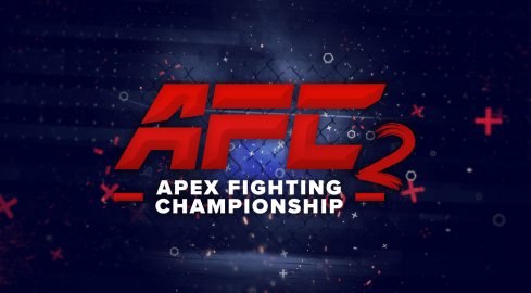 Gala MMA AFC 2 w TV ASTA - grafika