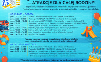 Jubileusz Aquaparku. Atrakcje dla mieszkańców