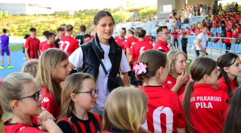 Debiut wałczanki w piłkarskiej reprezentacji Polski - grafika