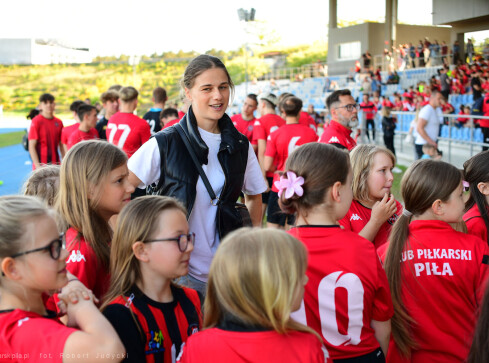 Debiut wałczanki w piłkarskiej reprezentacji Polski - grafika