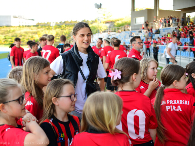 Debiut wałczanki w piłkarskiej reprezentacji Polski - grafika