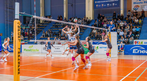 Pewne trzy punkty pilskich siatkarek - grafika