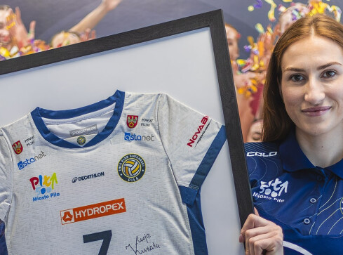 Licytacja dla siatkarki - grafika