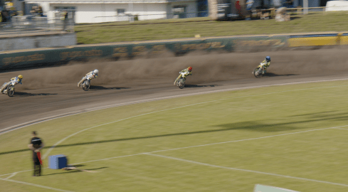 Nasi żużlowcy pokonali na swoim torze OK Kolejarza Opole - grafika