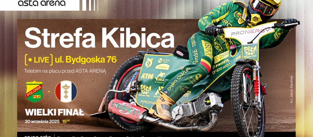 Strefa kibica przed stadionem na pierwszy mecz finałowy