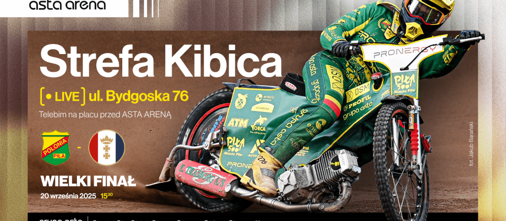 Strefa kibica przed stadionem na pierwszy mecz finałowy