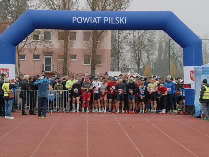 Bieg Niepodległości w Pile - grafika