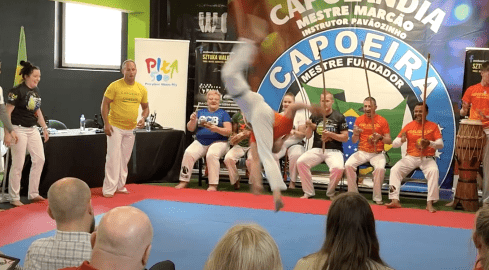 Sztuka walki brazylijskich niewolników... w Pile - grafika