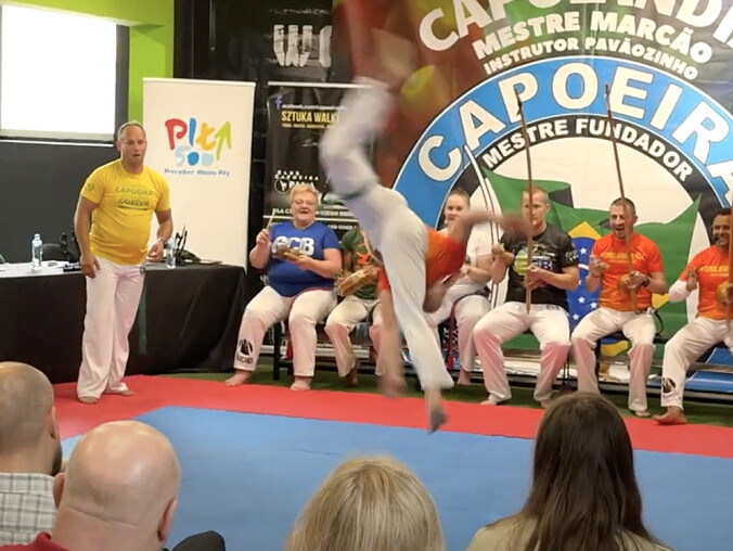 Sztuka walki brazylijskich niewolników... w Pile - grafika