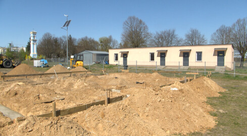 Szatnia w Różewie - grafika