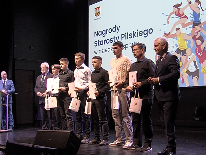 Sportowe nagrody powiatu pilskiego - grafika