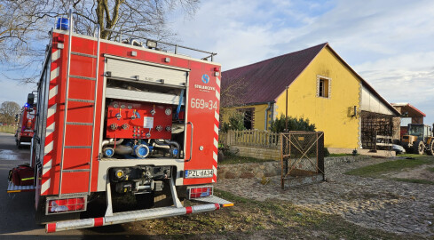 Pożar domu: jedna osoba zginęła, druga w stanie ciężkim - grafika