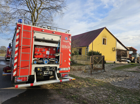 Pożar domu: jedna osoba zginęła, druga w stanie ciężkim - grafika