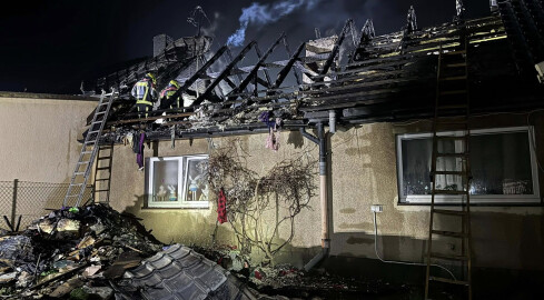 Dwie rodziny straciły dach nad głową - grafika