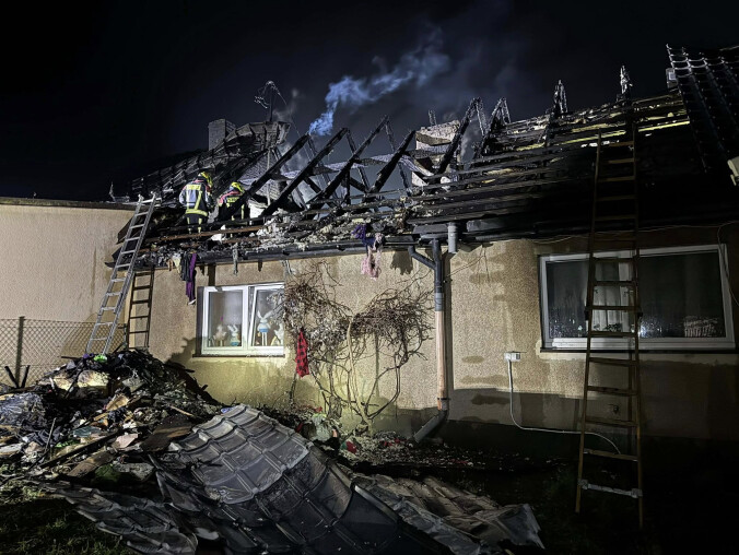 Dwie rodziny straciły dach nad głową - grafika