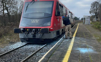 Pożar szynobusu. Ruch kolejowy wstrzymany [AKTUALIZACJA]