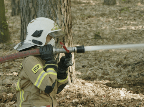Ćwiczenia ponad 140 strażaków - grafika