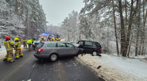 Trzy osoby ranne w wypadku - grafika